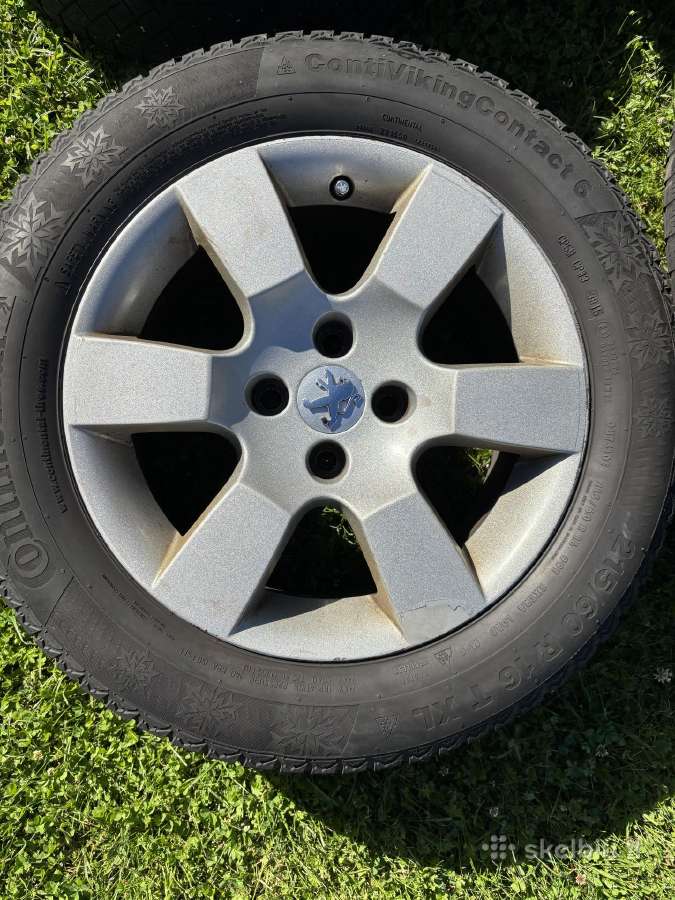 Peugot orginalūs ratlankiai R16 - nuotraukos Nr. 3