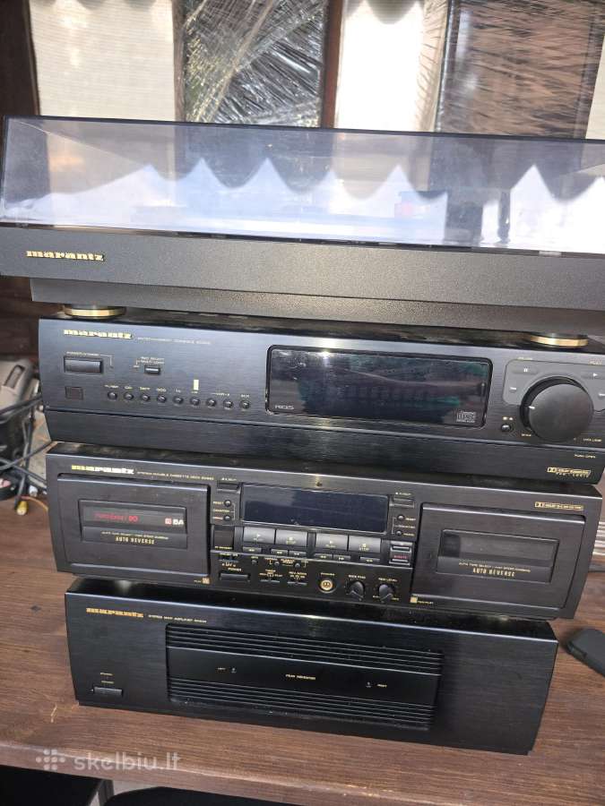 Marantz komplektas ,kasetė,plokštelių grotuvas,CD - nuotraukos Nr. 2
