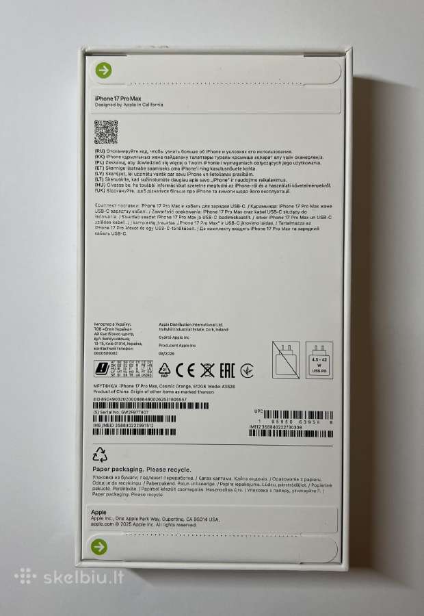 iPhone 17 pro max - nuotraukos Nr. 2