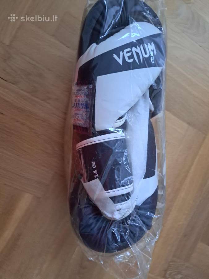 Naujos Venom Elite bokso pirštinės 14oz - nuotraukos Nr. 2