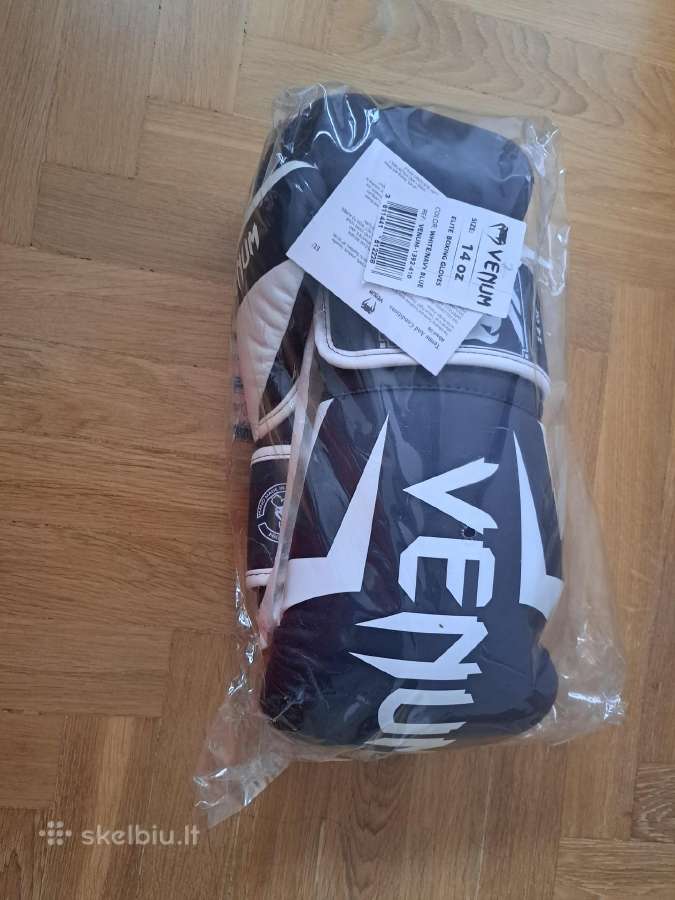 Naujos Venom Elite bokso pirštinės 14oz - nuotraukos Nr. 3