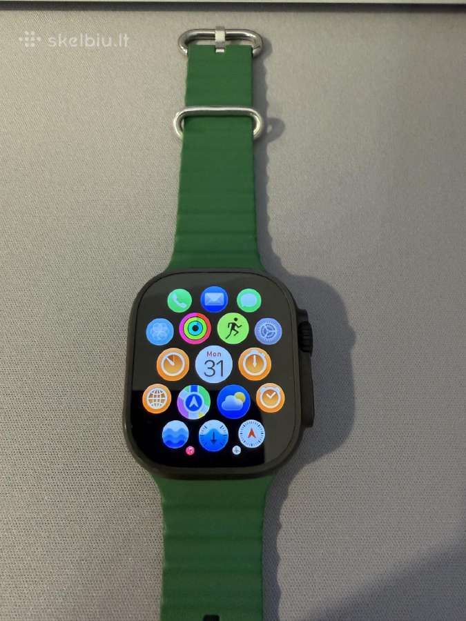 Apple Watch Ultra 3 GPS + Cellular 49mm Black - nuotraukos Nr. 8