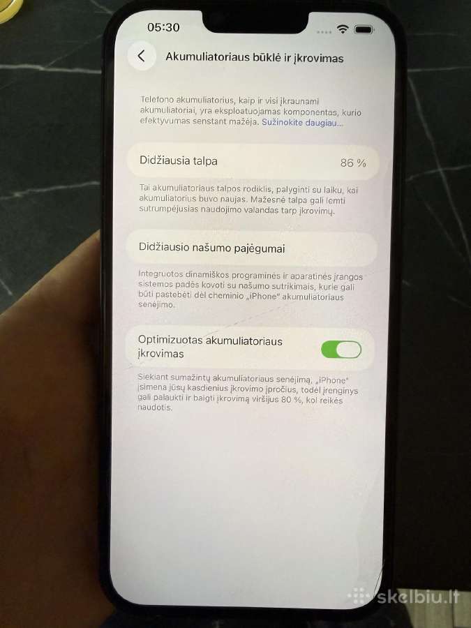 iPhone 14+ 512gb 86% akum. - nuotraukos Nr. 11