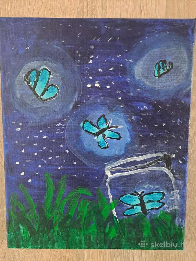 Rankų darbo paveikslas ant drobės - nuotraukos Nr. 4