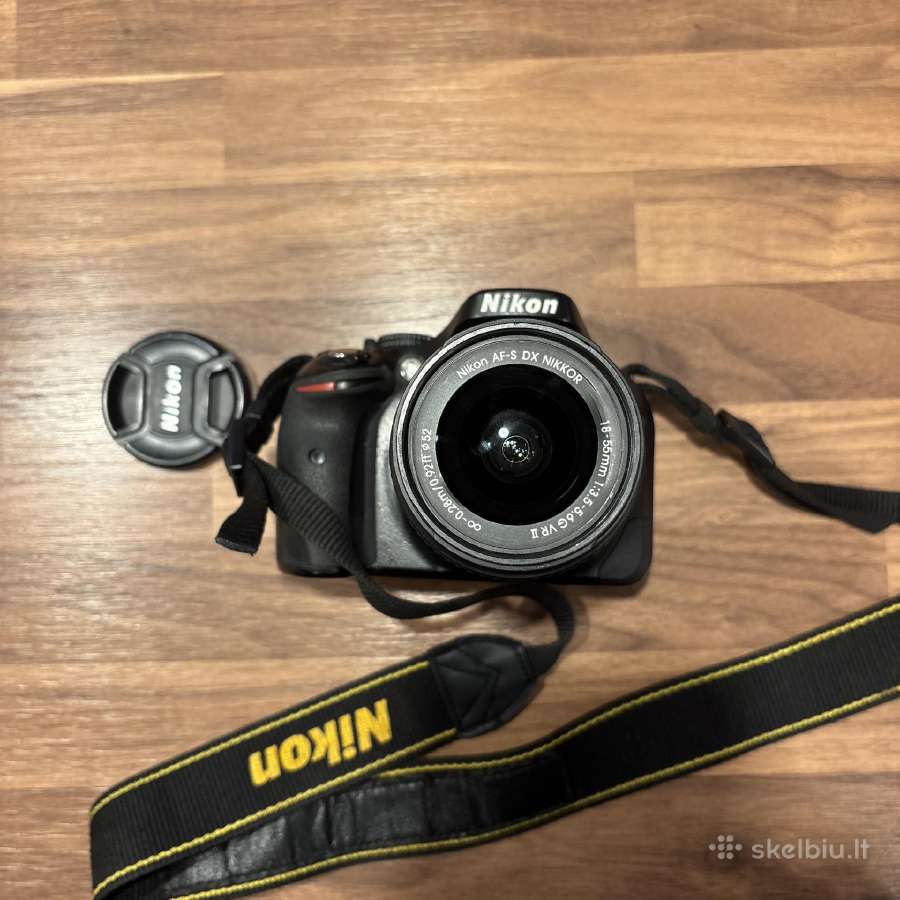 Nikon D5200 su objektyvu 18-55mm - nuotraukos Nr. 3