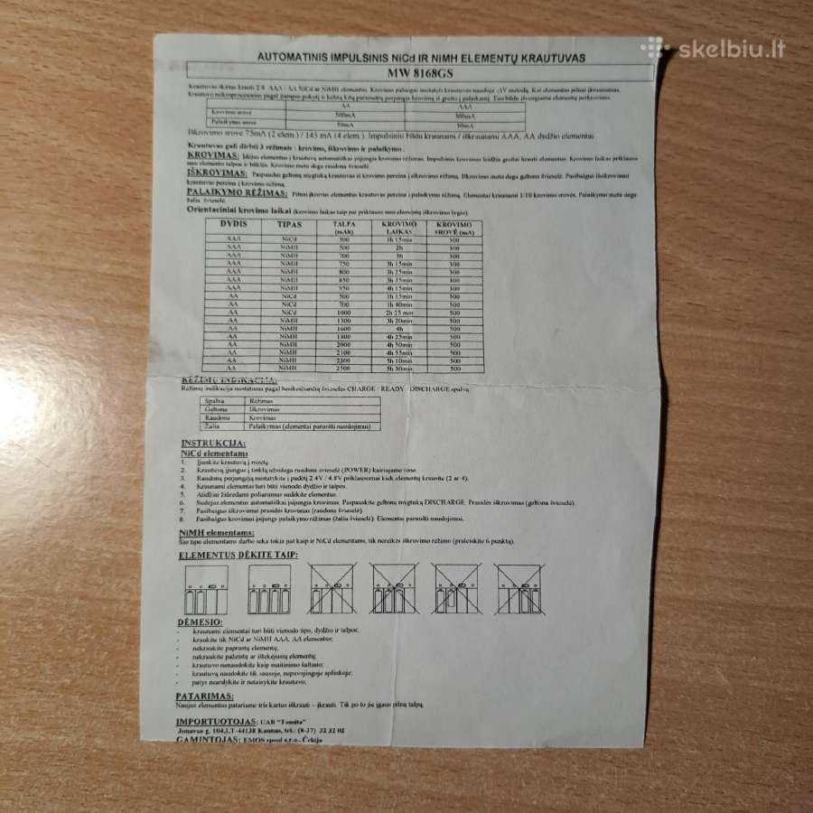 Čekų gamybos įkroviklis - nuotraukos Nr. 7