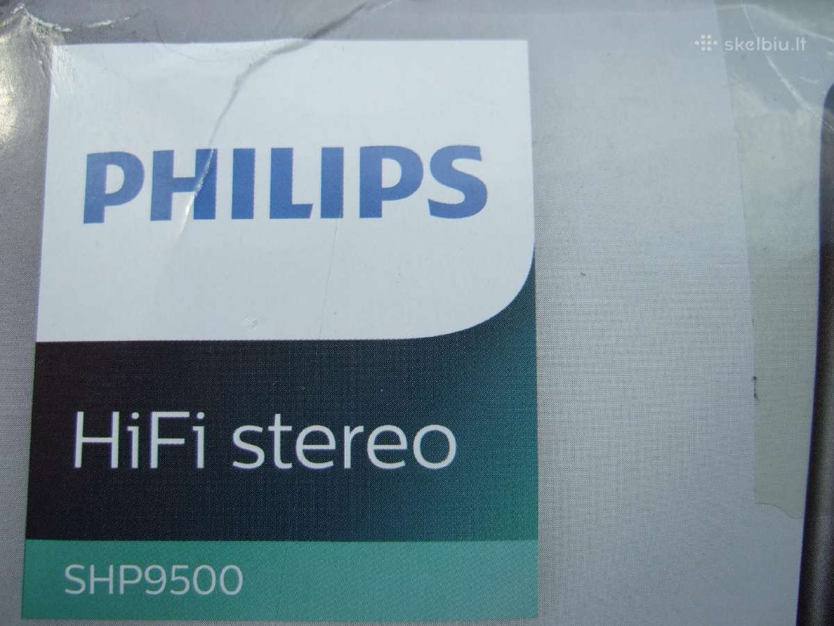 Ausines Philips Shp9500 - nuotraukos Nr. 9
