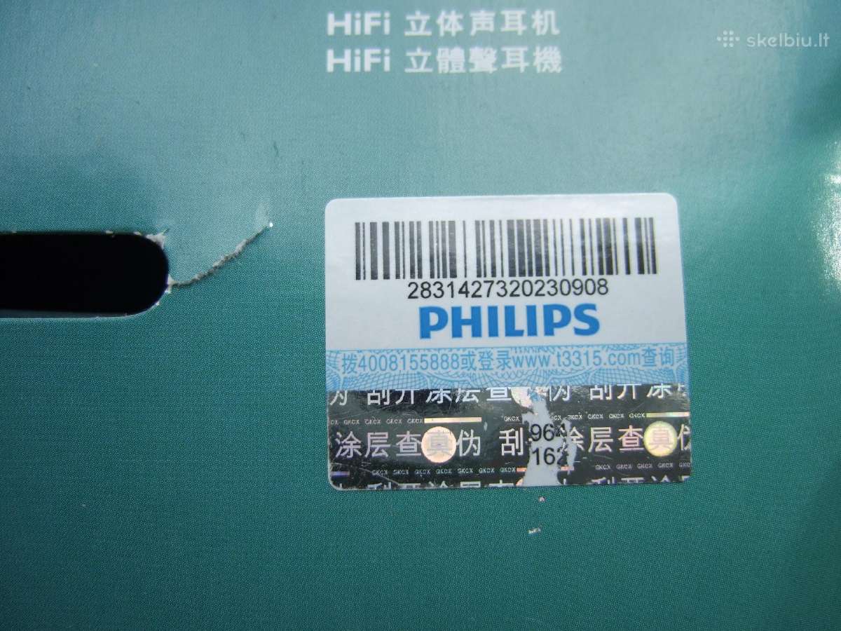 Ausines Philips Shp9500 - nuotraukos Nr. 12