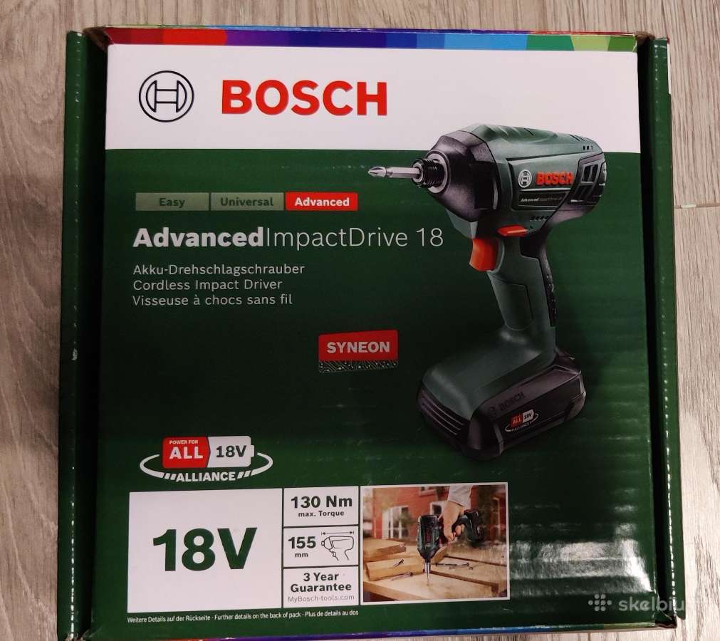 Bosch Advanced Impactdrive 18 - nuotraukos Nr. 2