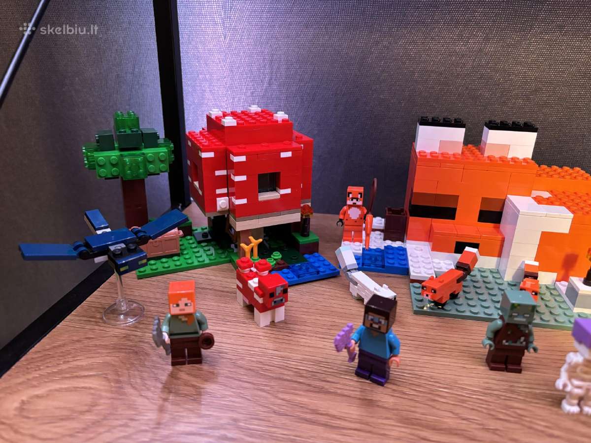 Lego Minecraft su instrukcijomis - nuotraukos Nr. 3
