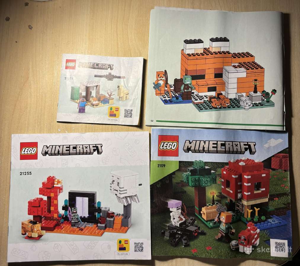 Lego Minecraft su instrukcijomis - nuotraukos Nr. 4