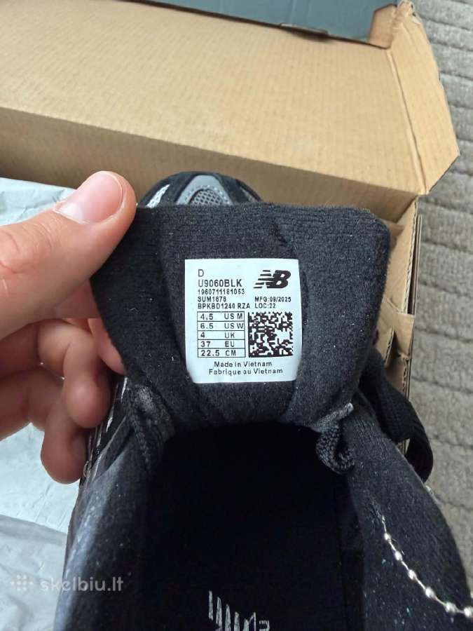 New Balnce 9060 Juodi batai - nuotraukos Nr. 5