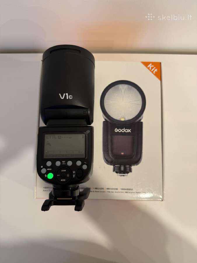 Blykstė Godox V1c - nuotraukos Nr. 2