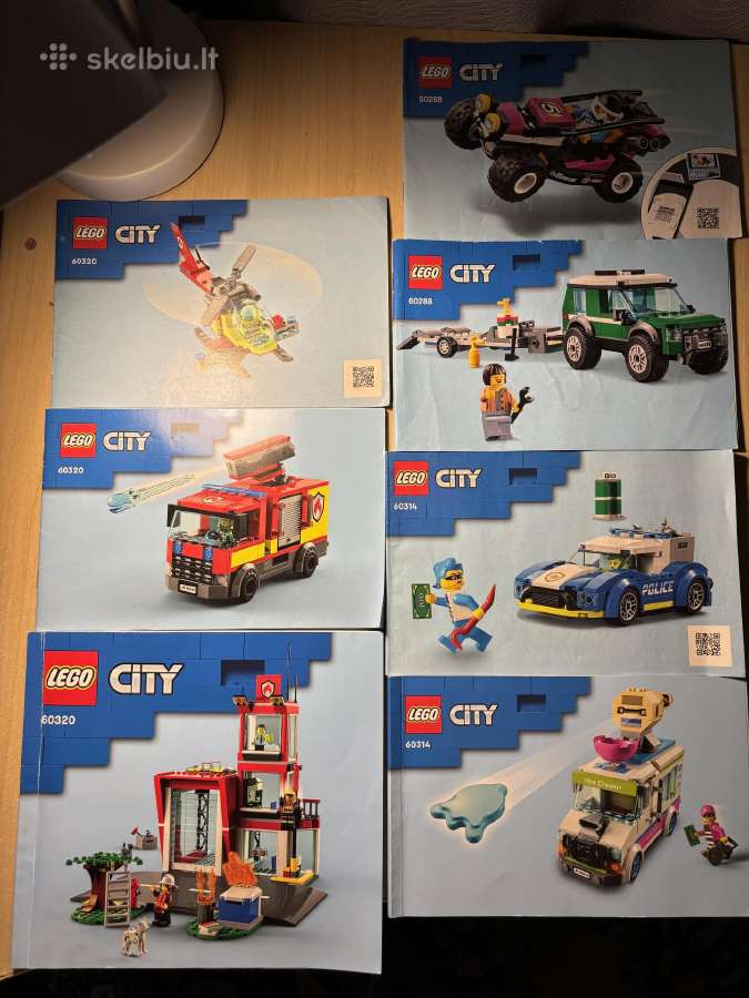 Lego city su instrukcijomis - nuotraukos Nr. 2