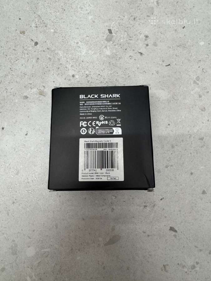 Black Shark Magnetic Cooler 6 - nuotraukos Nr. 2