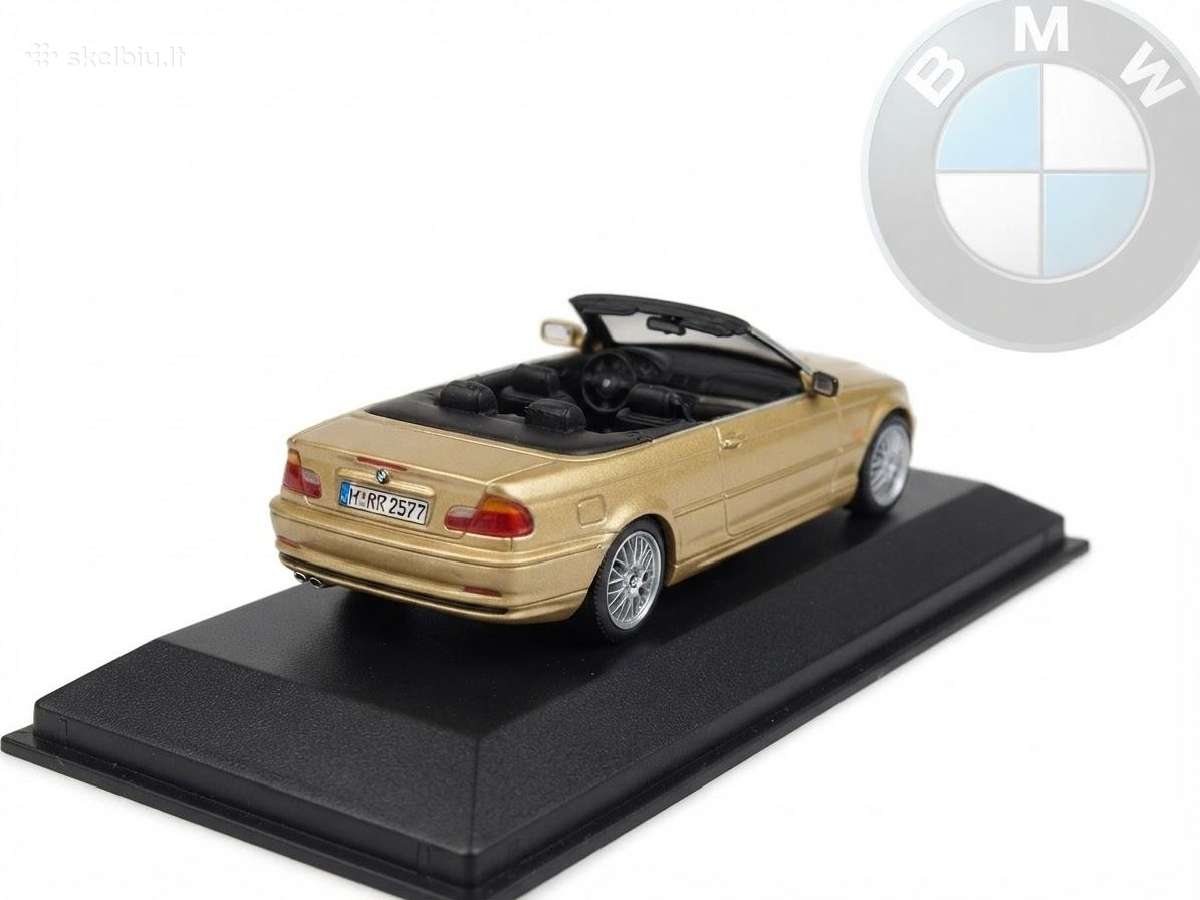 Bmw 3 Series Cabriolet 1:43 - nuotraukos Nr. 5