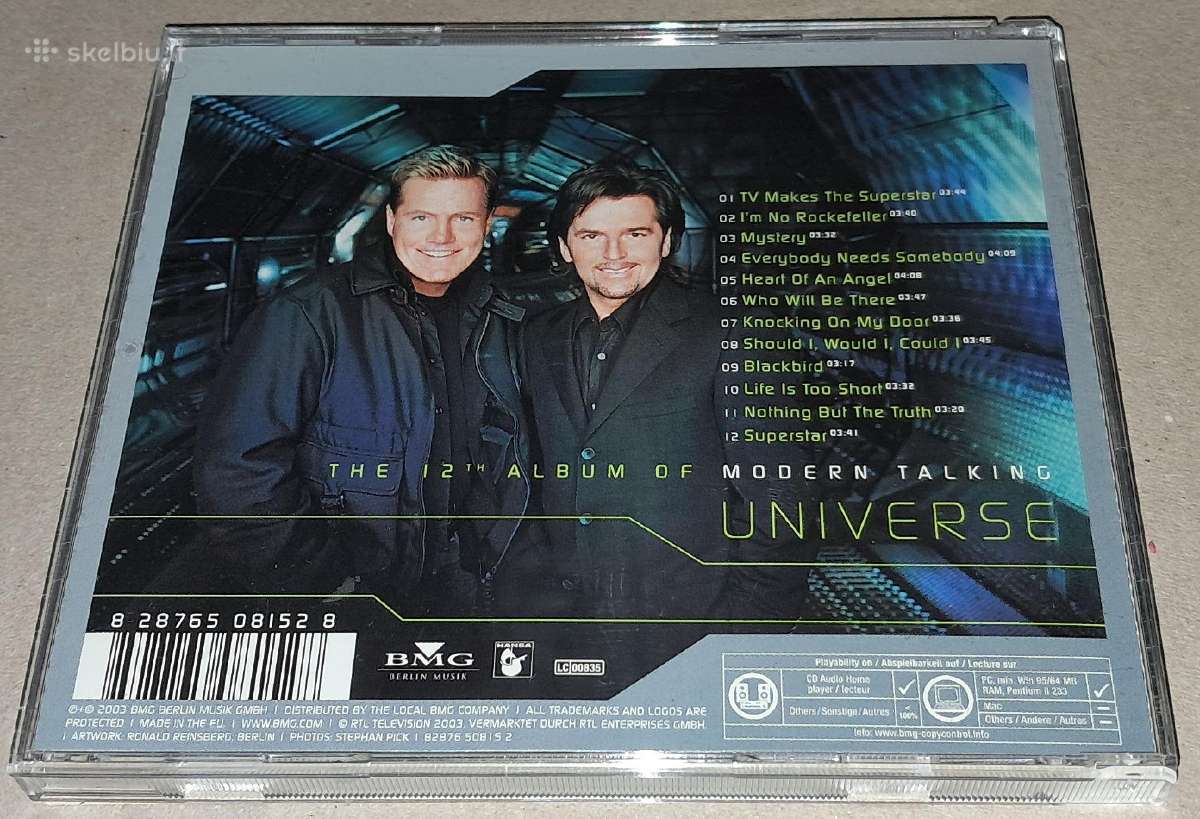 Modern Talking – Universe (Audio CD) - nuotraukos Nr. 2