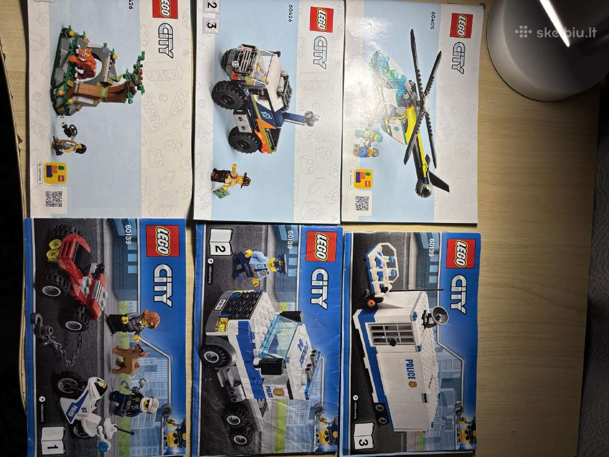 Lego city su instrukcijomis - nuotraukos Nr. 2