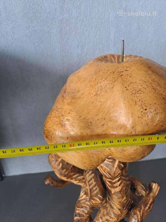 Senovine unikalią medžio gumbo skulptūrą - nuotraukos Nr. 10