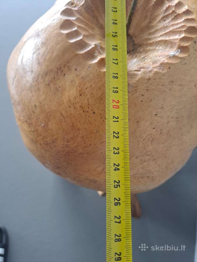 Senovine unikalią medžio gumbo skulptūrą - nuotraukos Nr. 12