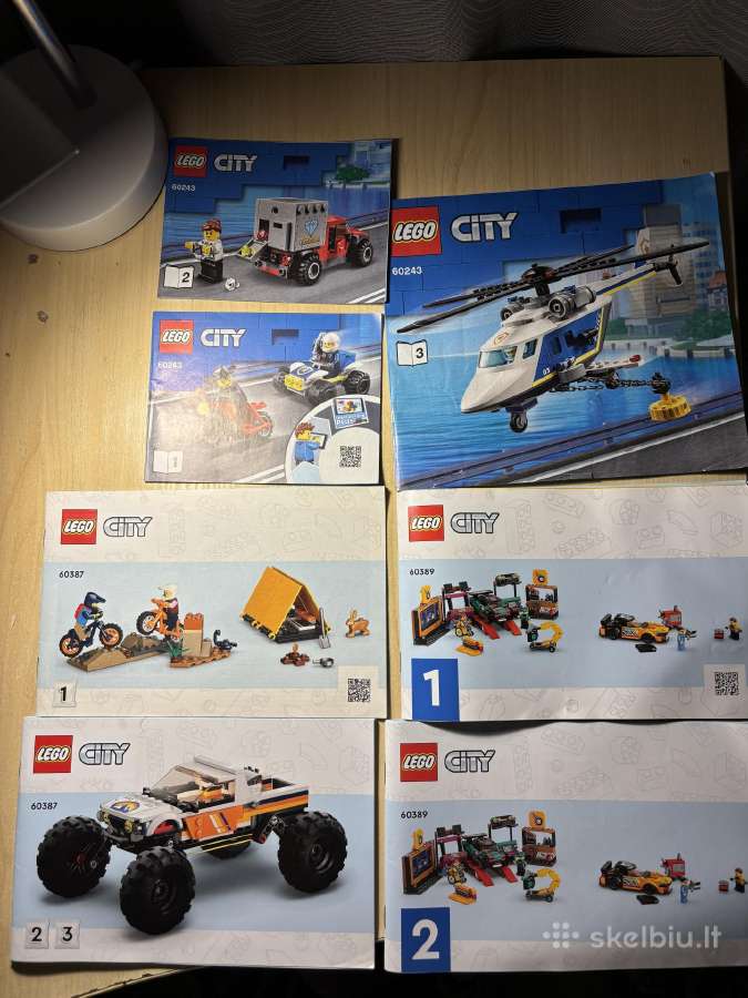 Lego city su instrukcijomis - nuotraukos Nr. 2
