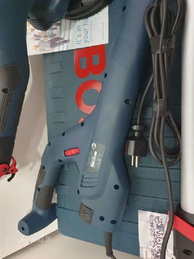 Gipso kartono šlifuoklis Bosch Gtr 550 – naujas - nuotraukos Nr. 4