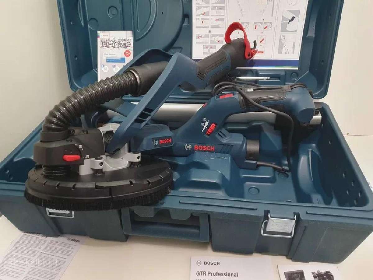 Gipso kartono šlifuoklis Bosch Gtr 550 – naujas - nuotraukos Nr. 7