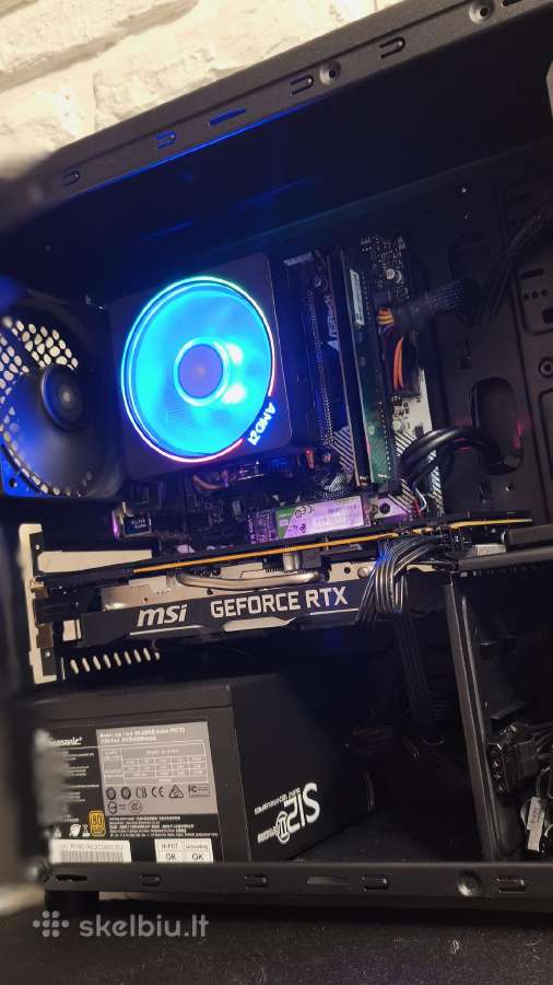Zaidimu kompiuteris su Ryzen 5 ir Rtx 2070 super - nuotraukos Nr. 3