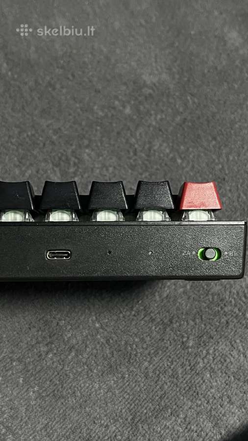Razer Blackwidow V3 Mini Hyperspeed Belaidė, 65% - nuotraukos Nr. 6