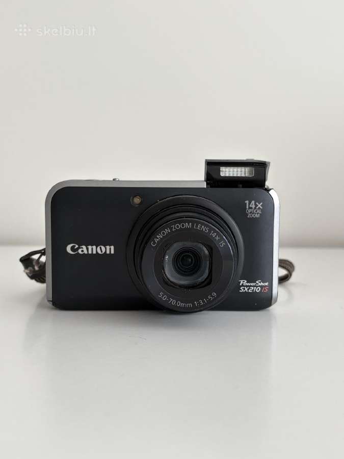 Canon Sx210 is skaitmeninis fotoaparatas - nuotraukos Nr. 2