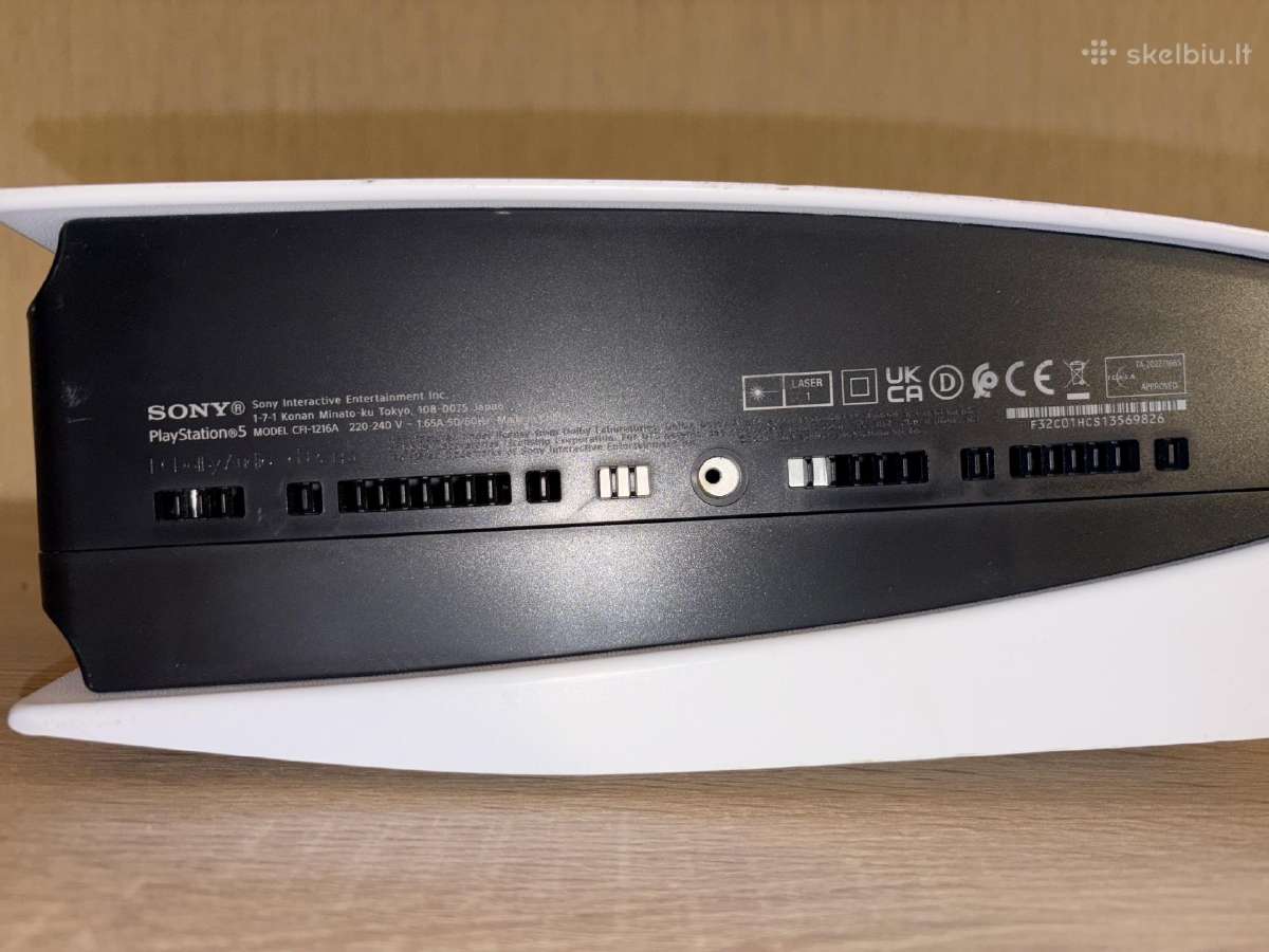 Playstation 5 su disku - nuotraukos Nr. 6
