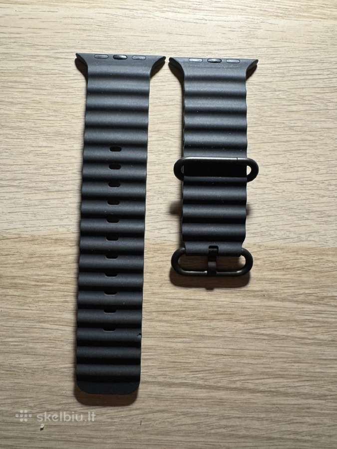 Apple Watch Ultra 49mm Black Ocean Band - nuotraukos Nr. 3