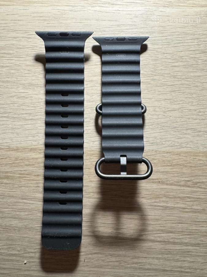 Apple Watch Ultra 49mm Black Ocean Band - nuotraukos Nr. 4