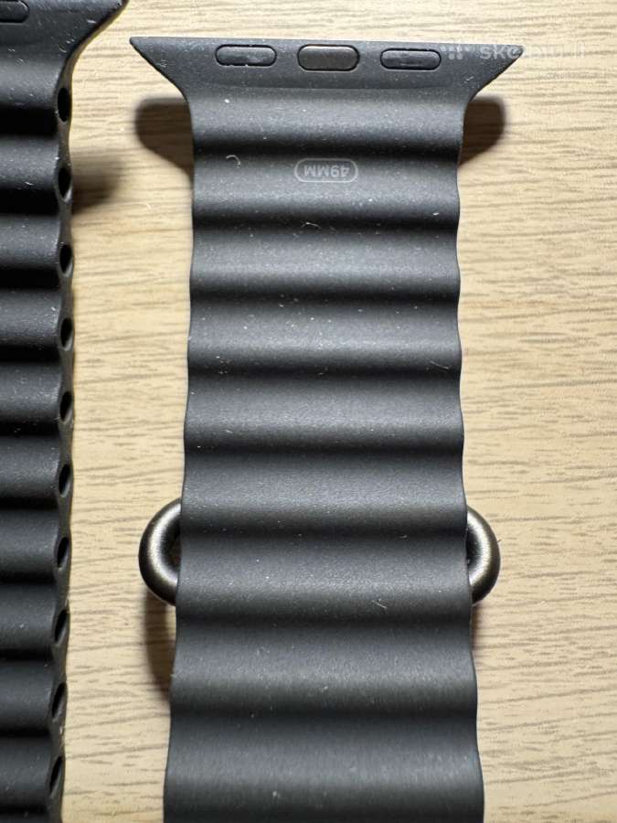 Apple Watch Ultra 49mm Black Ocean Band - nuotraukos Nr. 6