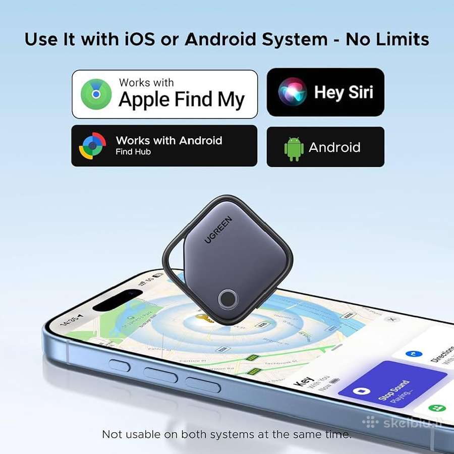 Ugreen Smart GPS Tracker 4-pack (ios & Android) - nuotraukos Nr. 2