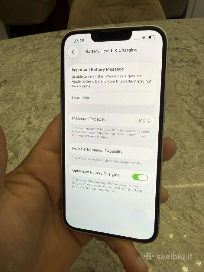 iPhone 14, 256gb 100% baterija - nuotraukos Nr. 4