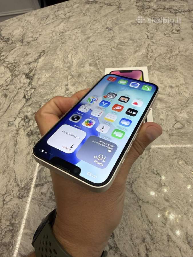 iPhone 14, 256gb 100% baterija - nuotraukos Nr. 12