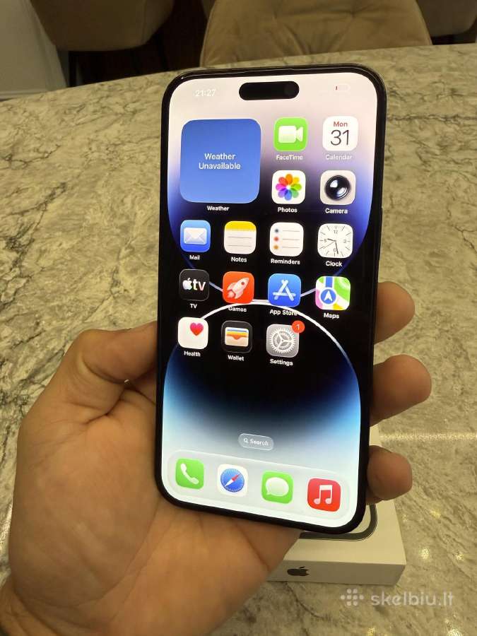 iPhone 14 pro max, 256gb 100% - nuotraukos Nr. 2