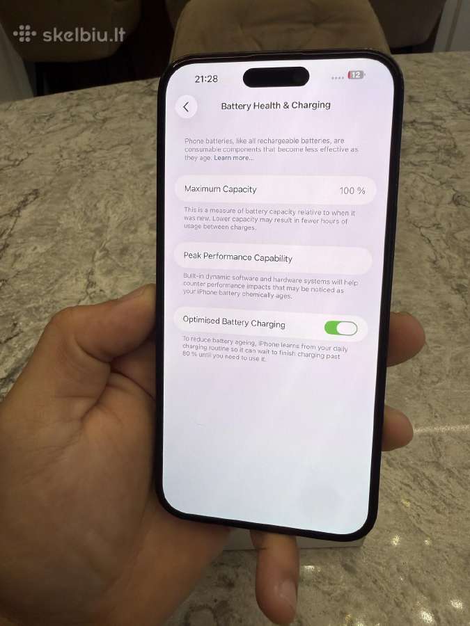 iPhone 14 pro max, 256gb 100% - nuotraukos Nr. 5