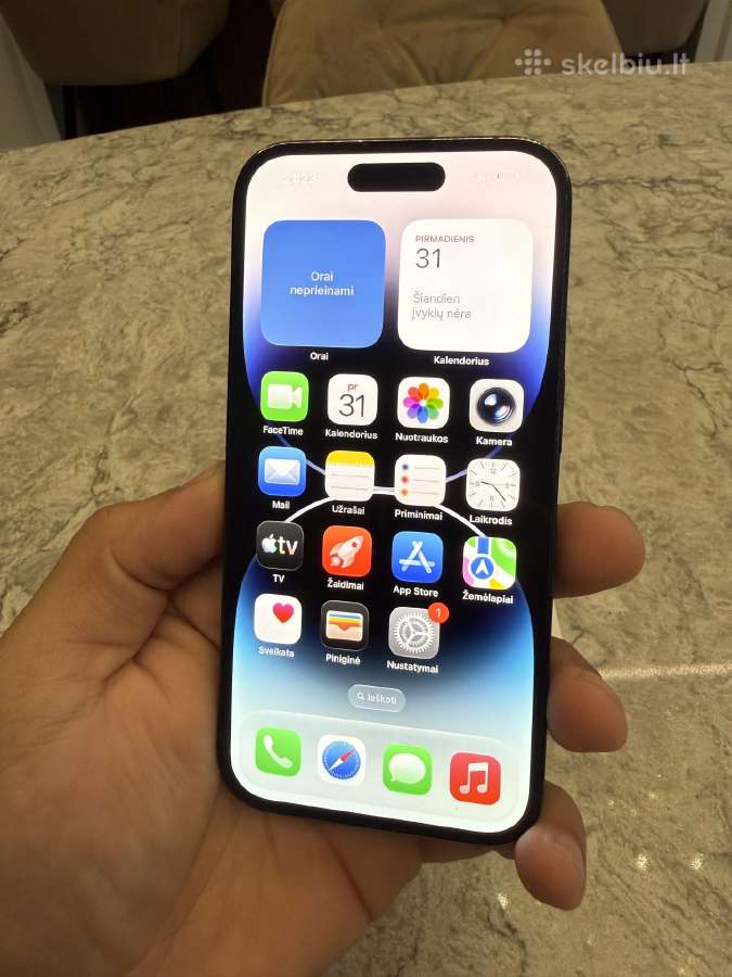 iPhone 14 pro, 128gb - nuotraukos Nr. 9