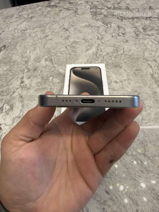 iPhone 15 pro, 128gb 88% - nuotraukos Nr. 7