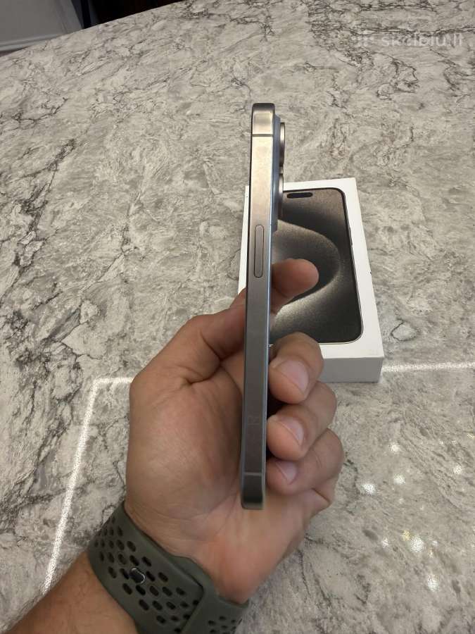 iPhone 15 pro, 128gb 88% - nuotraukos Nr. 8