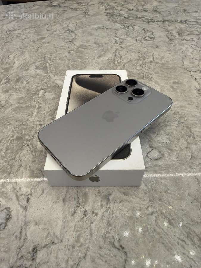 iPhone 15 pro, 128gb 88% - nuotraukos Nr. 11