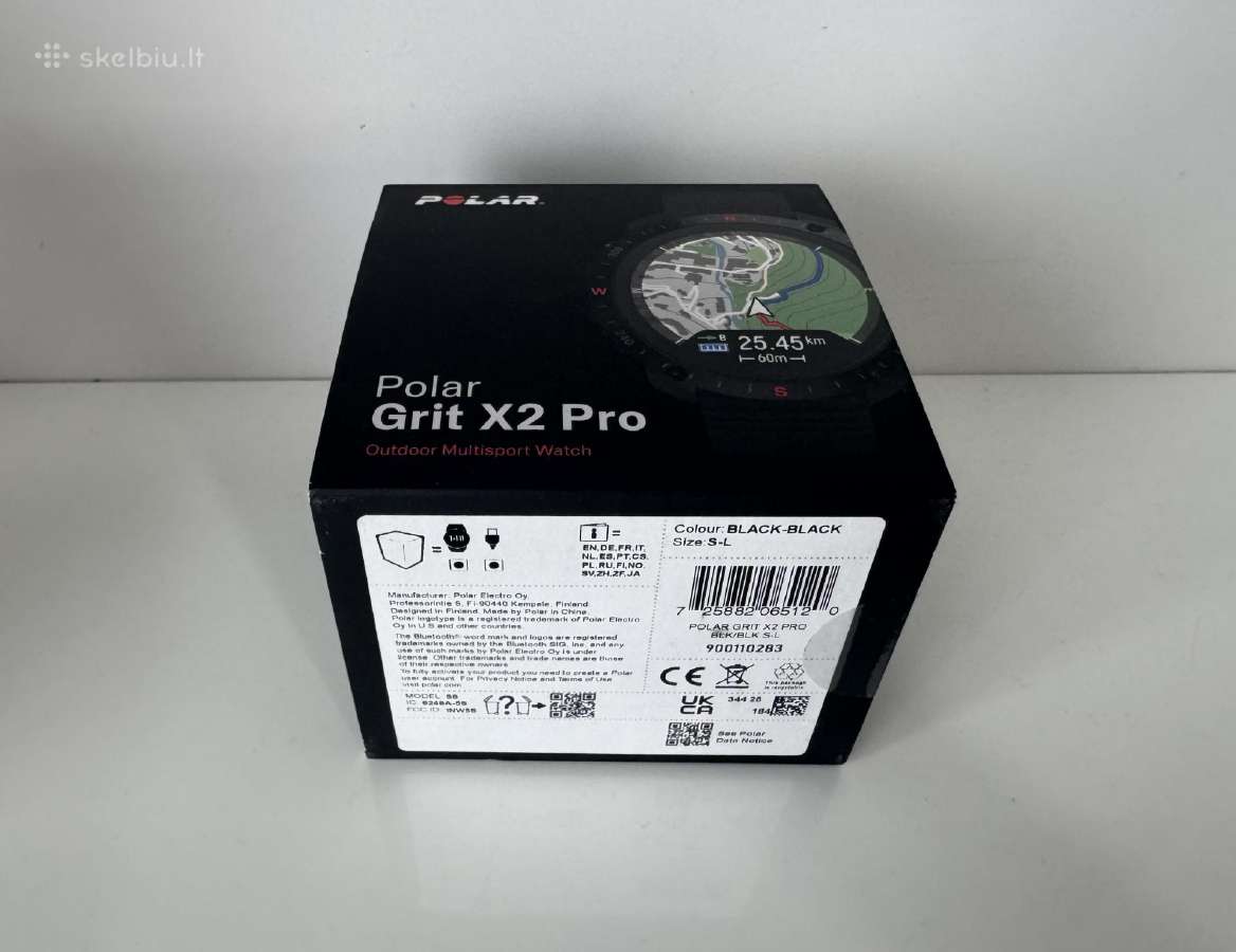 Polar Grit X2 Pro Black - nuotraukos Nr. 3
