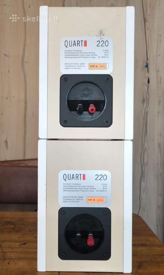 MB Quart 220 lentininės kolonėlės - nuotraukos Nr. 5
