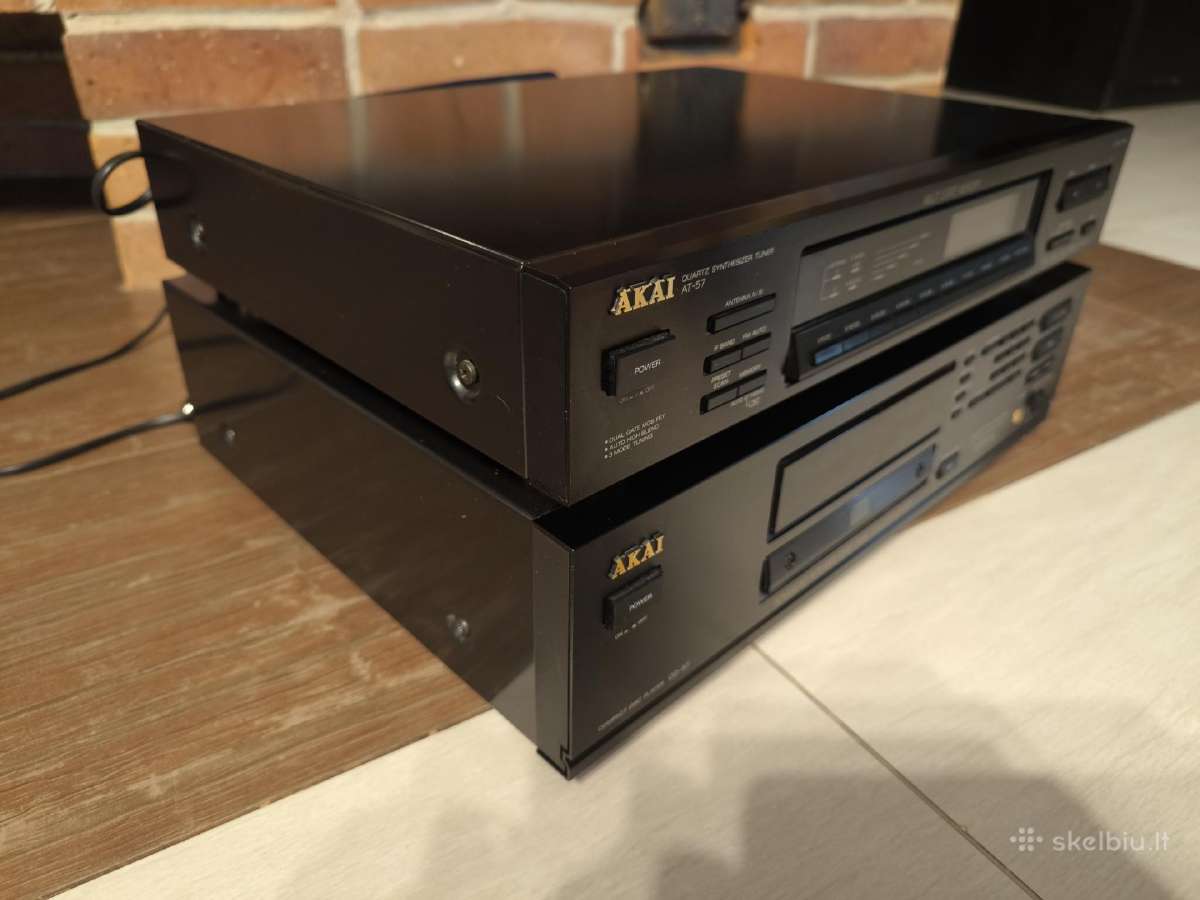Akai CD-57, At-57 CD grotuvas ir tiuneis - nuotraukos Nr. 3