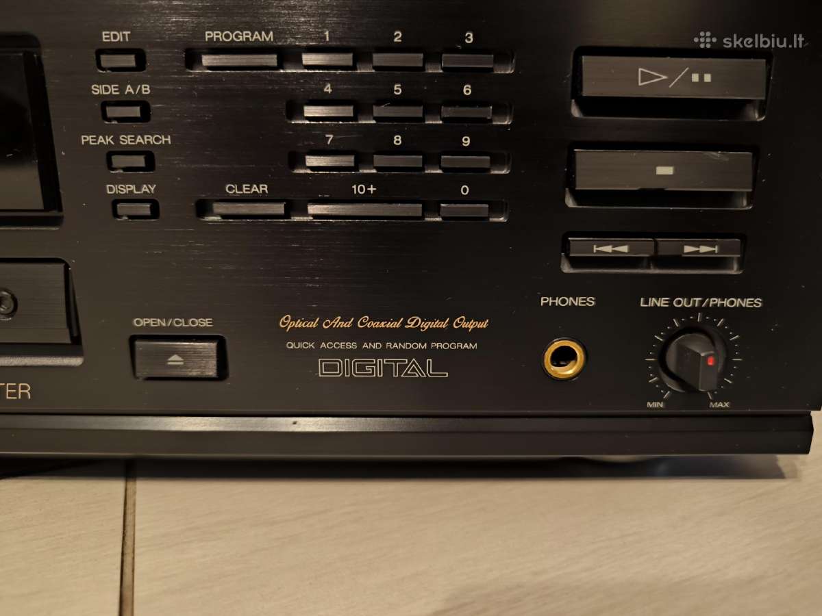 Akai CD-57, At-57 CD grotuvas ir tiuneis - nuotraukos Nr. 6