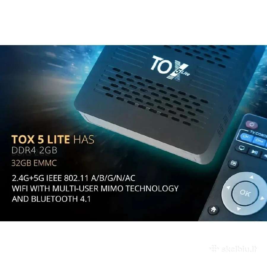 Android TV priedėlis Tox5 Lite - nuotraukos Nr. 5
