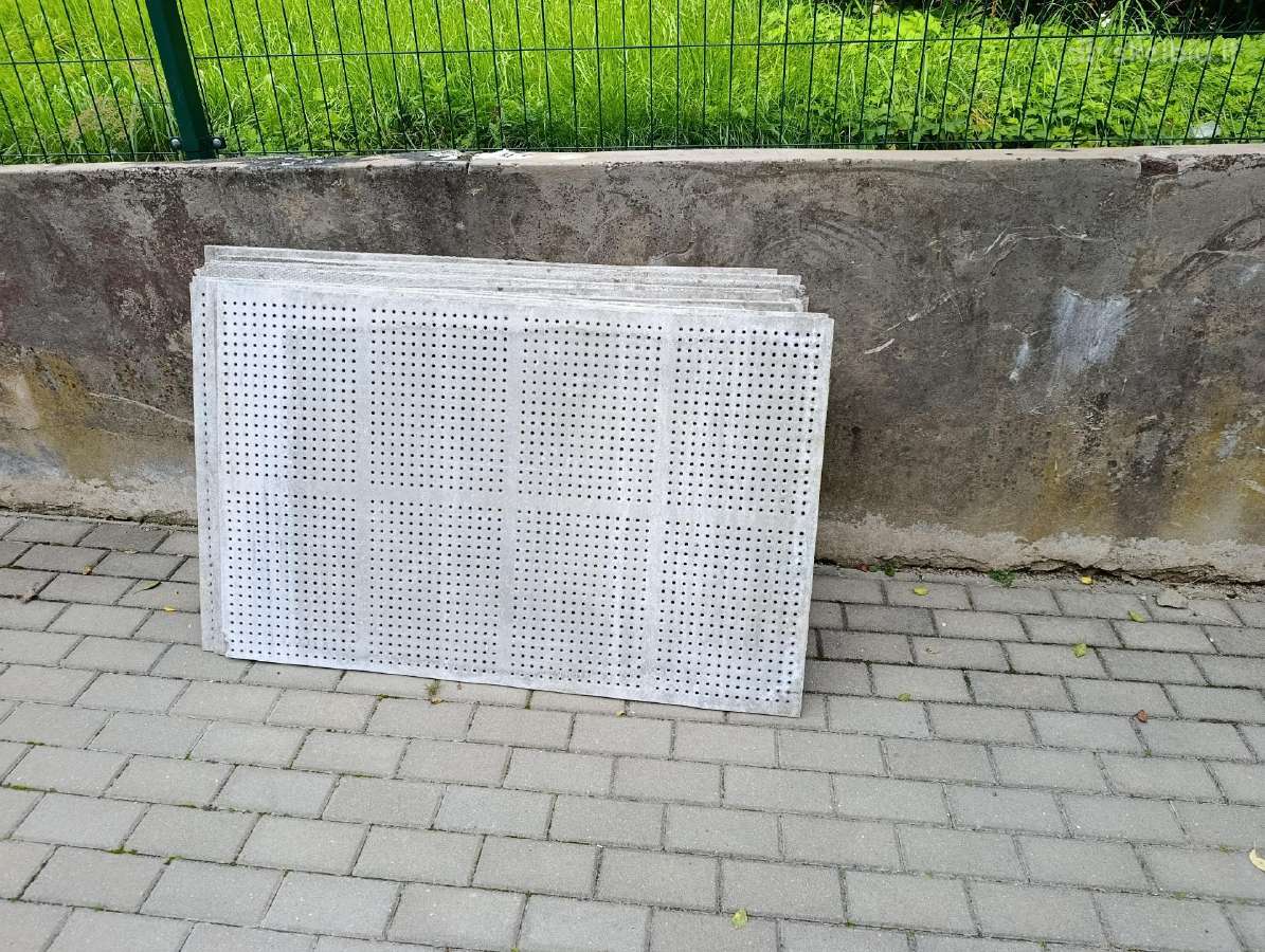 Atiduodu naudotas plytas, perforuotas plokštes - nuotraukos Nr. 2