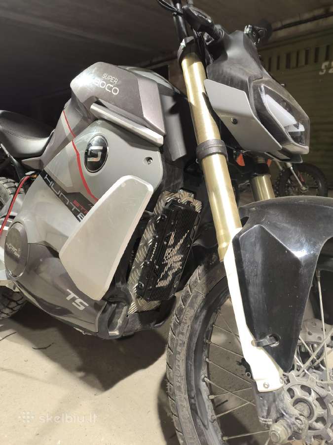 Smarkiai modifikuotas mopedas soco - nuotraukos Nr. 4